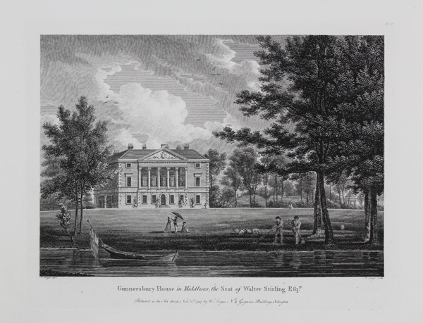 Gunnersbury House, the Seat of Walter Stirling, Esq