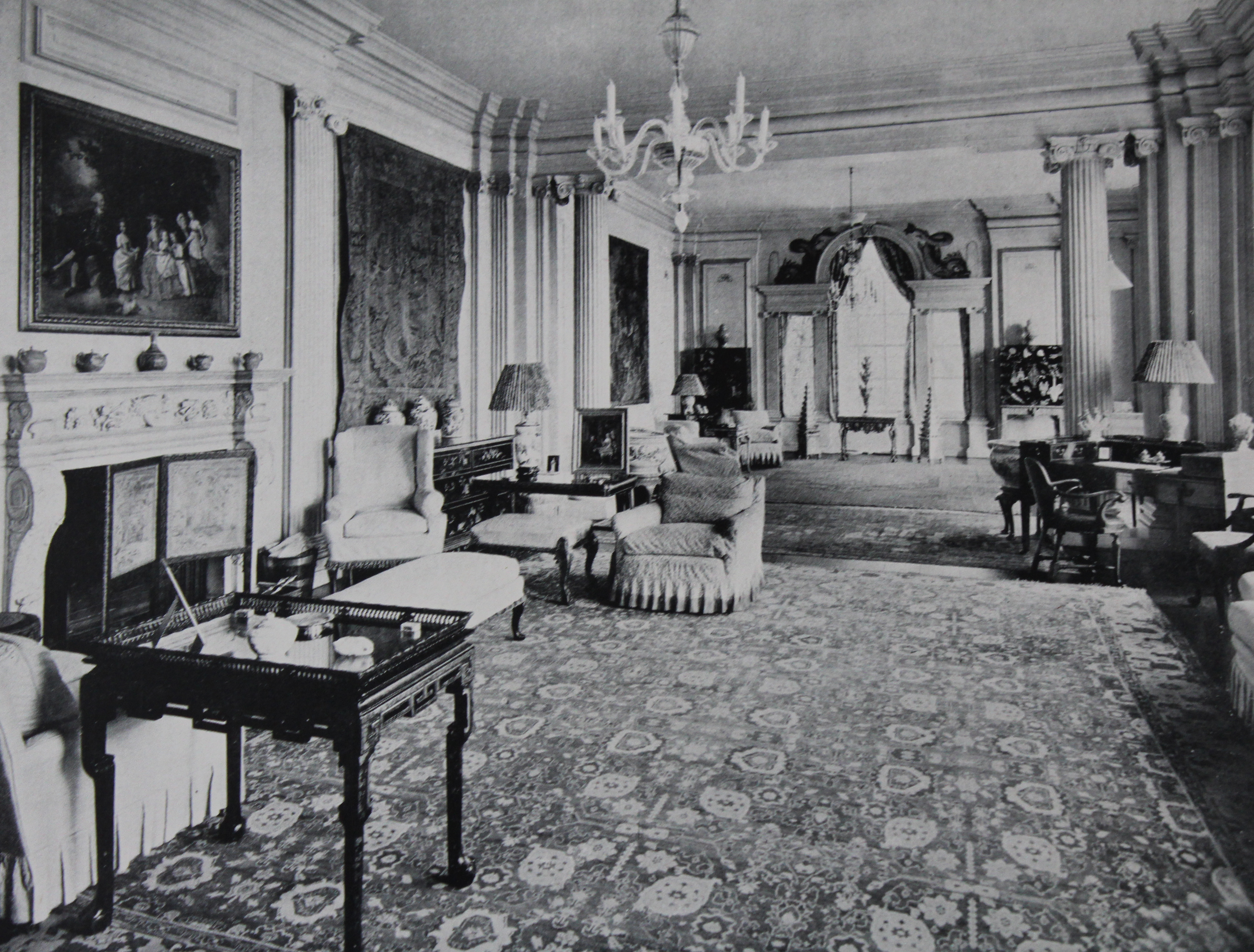 Sir Philip Sassoon's Drawing Room at Trent Park 