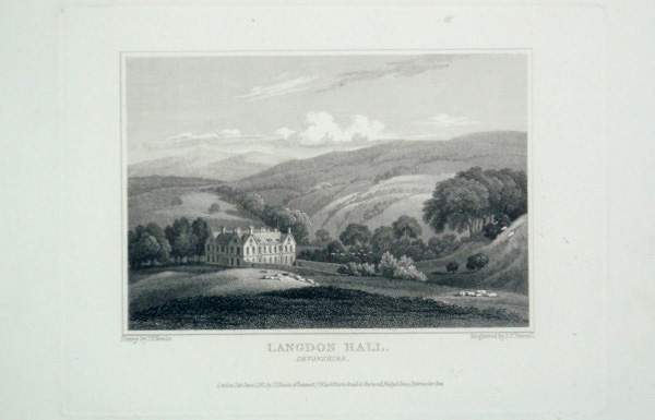 Langdon Hall in Devonshire, the Seat of Mrs Calmady