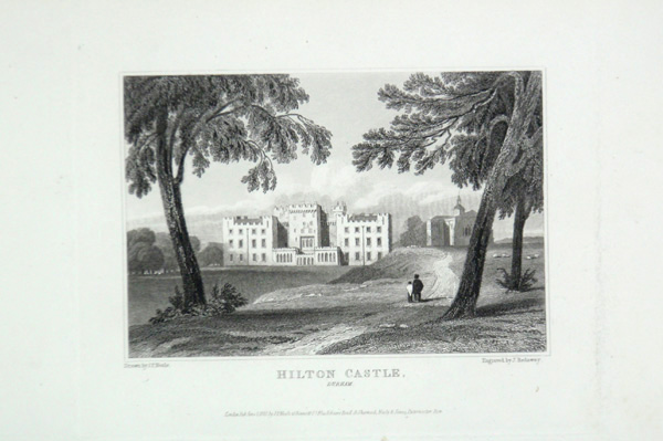 Hilton Castle in Durham, the Seat of the Earl of Strathmore