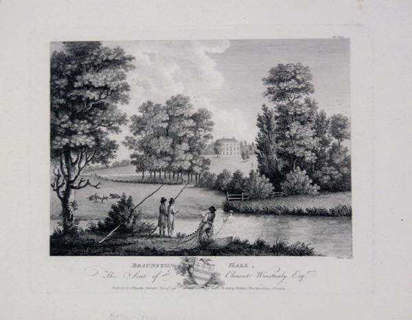 Braunston Hall, The Seat of Clement Winstanly Esq