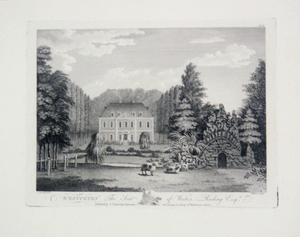Westcotes, The Seat of Walter Ruding Esq