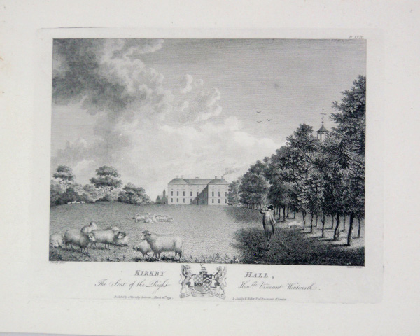 Kirkby Hall, The Seat of the Rt Hon Viscount Wentworth