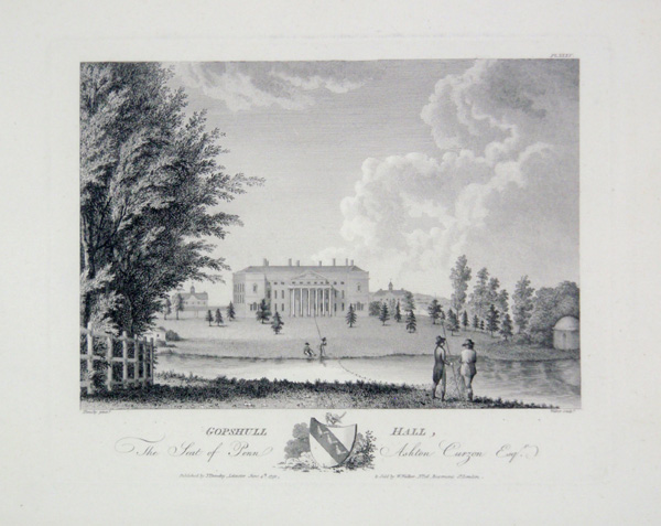 Gopshull Hall, The Seat of Penn Ashton Curzon Esq