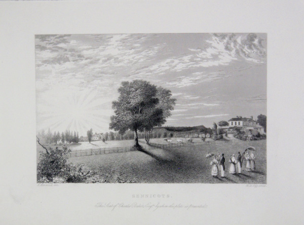 Sennicots, The Seat of Charles Baker Esq in Sussex