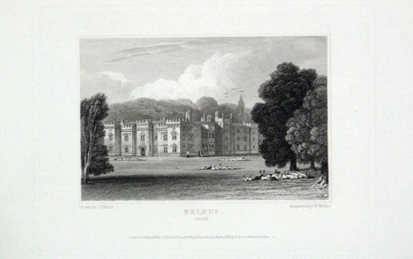 Belhus in Essex, the Seat of Sir Thomas Barrett Lennard, Bart, MP