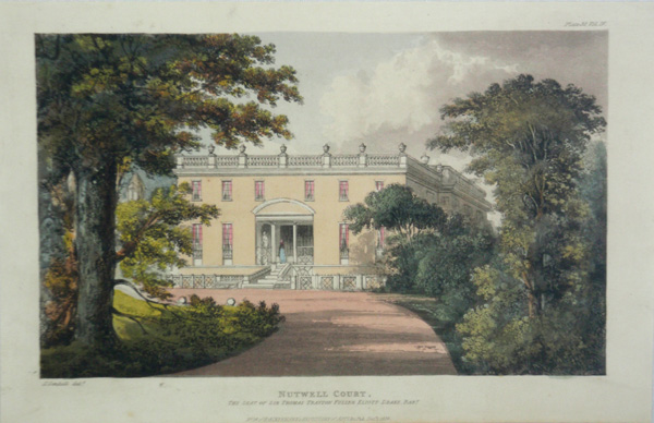 Nutwell Court, The Seat of Sir Thomas Trayton Fuller Eliott Drake