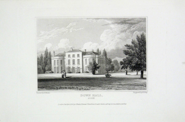 Down Hall in Essex, the Seat of Charles Ibbetson Selwyn, Esq