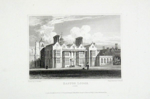 Easton Lodge in Essex, the Seat of Viscount Maynard