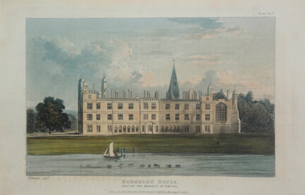 Burghley House, the Seat of the Marquis of Exeter