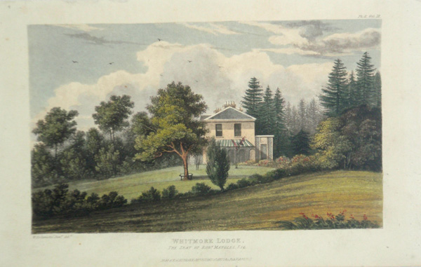 Whitmore Lodge, the Seat of Robert Mangles