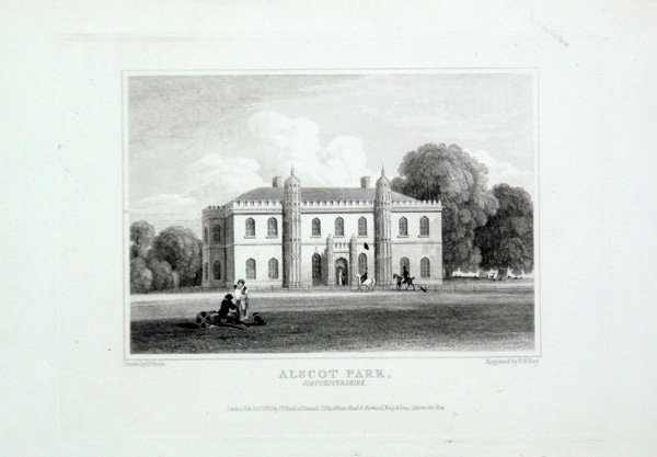 Alscot Park in Gloucestershire, the Seat of James Roberts West, Esq