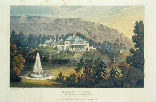 Orchard Cottage, the Seat of Sir Willoughby Gordon