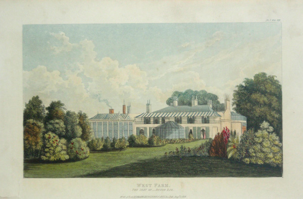 West Farm, Near Barnet the Seat of Bevan, Esq