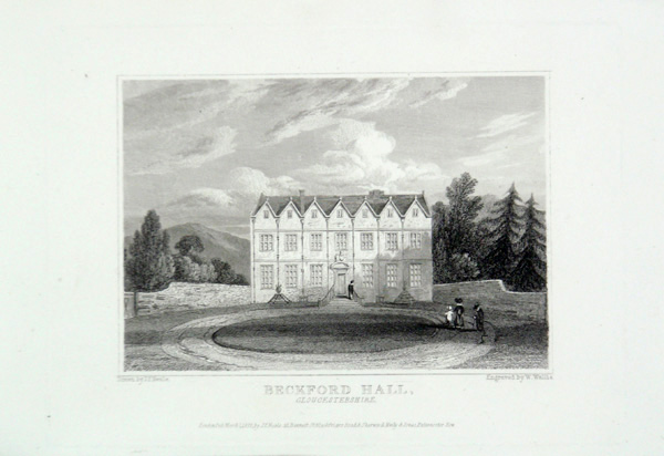 Beckford Hall in Gloucestershire, the Seat of Henry Wakeman, Esq