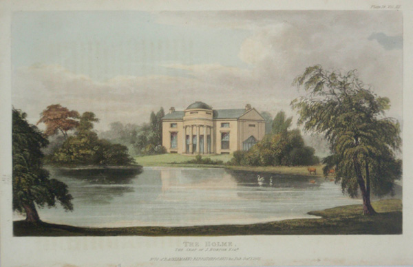 The Holme in Regents Park, the Seat of J Burton, Esq
