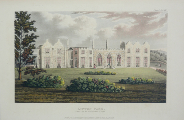 Lifton Park, the Seat of W Arundell Esq