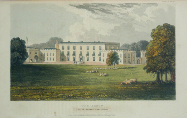 Tor (Torre) Abbey, the Seat of George Cary Esq