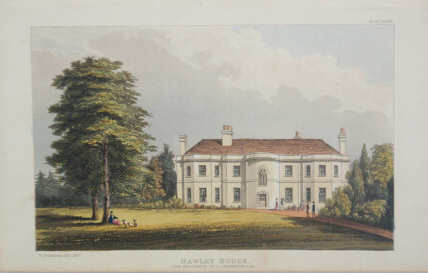 Hawley House, the Residence of T Champion, Esq