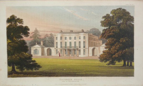Rockbear House (Rockbeare Manor), the Seat of Thomas Porter, Esq