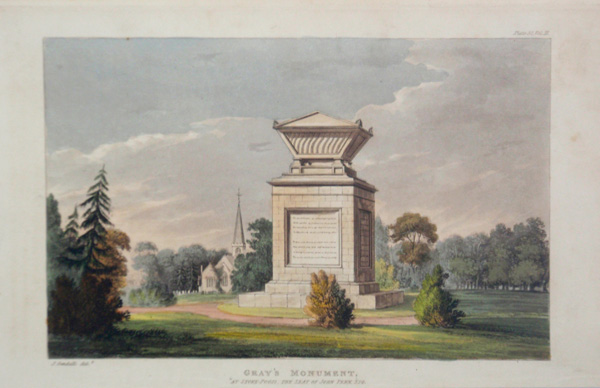 Gray's Monument at Stoke Pogis, The Seat of John Penn, Esq
