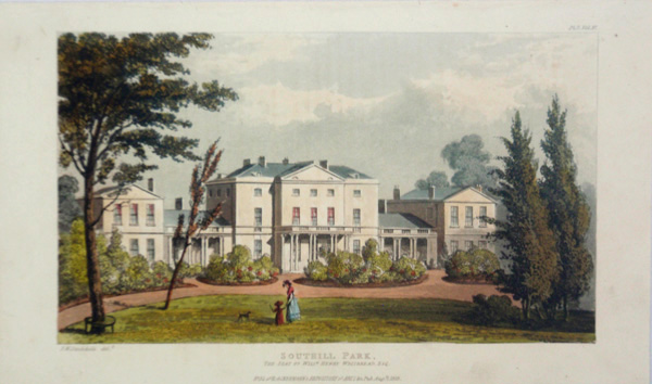 Southill House, The Seat of Thomas Chetham Strode, Esq