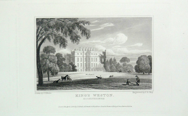 Kings Weston in Gloucestershire, the Seat of Lord De Clifford