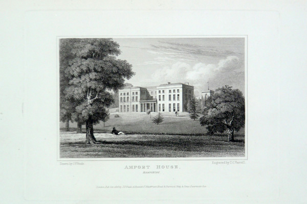 Amport House in Hampshire, the Seat of The Marquess of Winchester