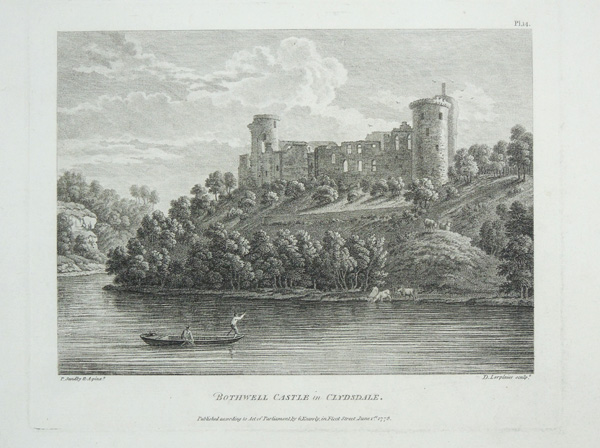 View of Bothwell Castle in Clydsdale