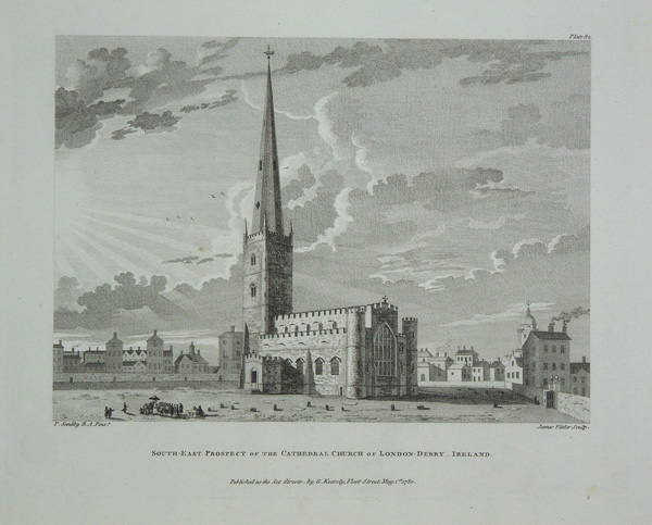 View of South East Prospect of the Cathedral Church