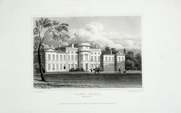 Cams Hall in Hampshire, the Seat of Henry Peter Delme,Esq