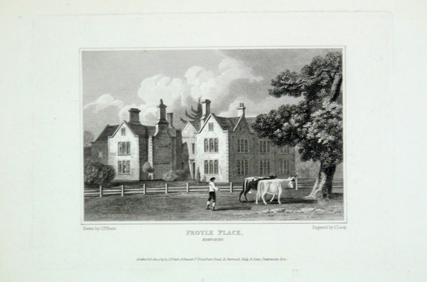 Froyle Place in Hampshire, the Seat of Sir Thomas Miller, Bart