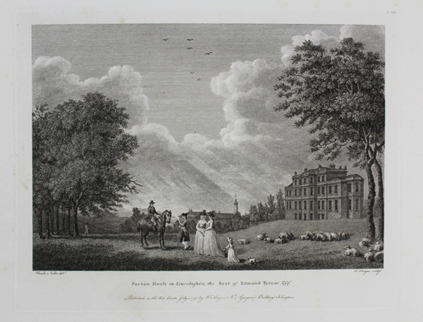 Panton House, the Seat of Edmund Turnor