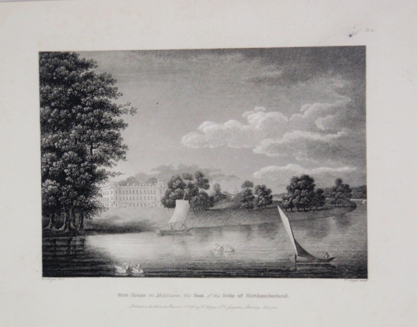 Sion House, The Seat of the Duke of Northumberland