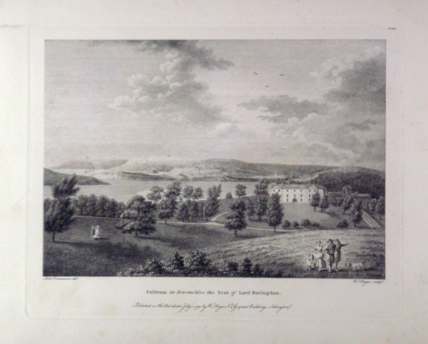 Saltram, the Seat of the Right Hon Lord Boringdon