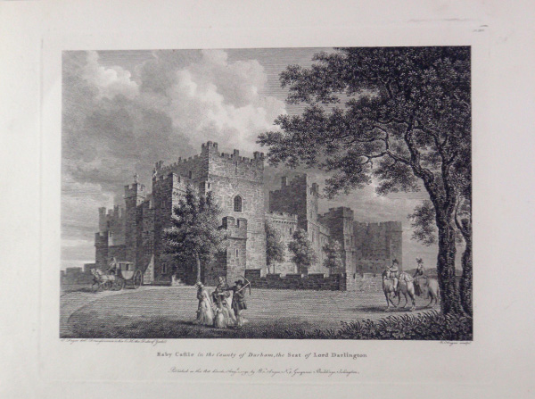 Raby Castle, the Seat of the Earl of Darlington