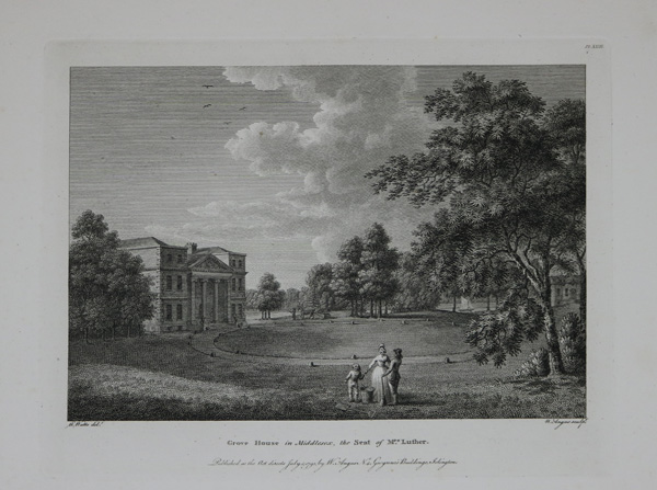 Grove House, the Seat of Mrs Luther