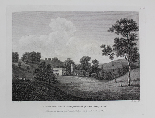 Nettlecombe Court, the Seat of Sir John Trevelyan