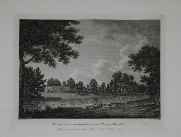 Chalfont House, the Seat of Thomas Hibbert, Esq