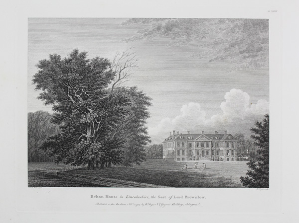 Belton House, the Seat of Lord Brownlow