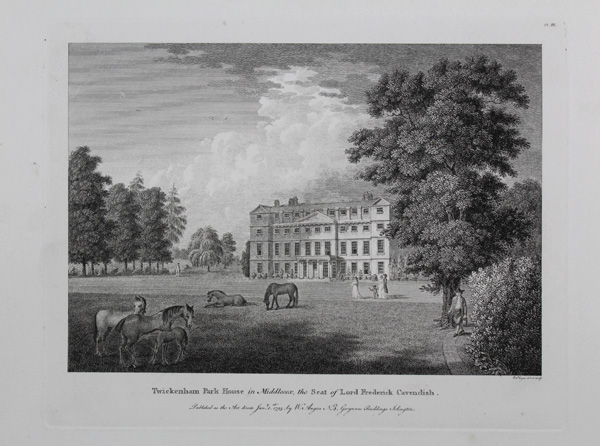 Twickenham Park House, the Seat of Lord Frederick Cavendish