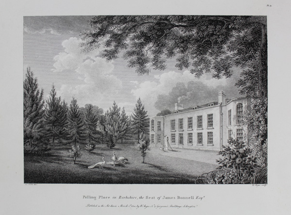 Pelling Place, the Seat of James Bonnell, Esq