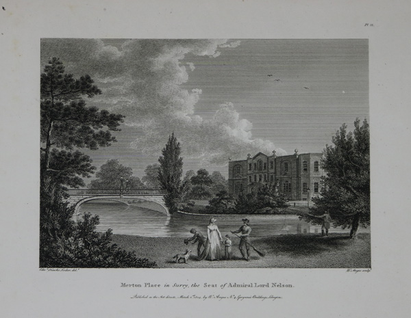 Merton Place, the Seat of Lord Nelson