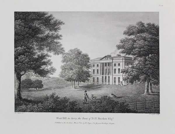 West Hill, the Seat of D H Rucker, Esq
