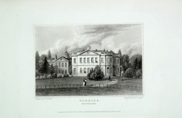 Gubbins in Hertfordshire, the Seat of Thomas Kemble Esq