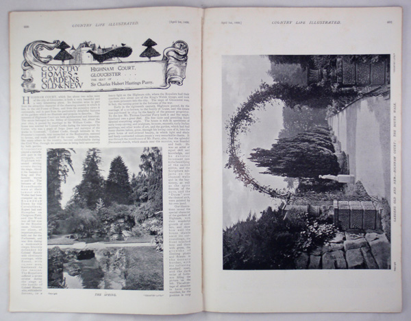 Highnam Court, The Seat of Sir Charles Hubert Hastings Parry,