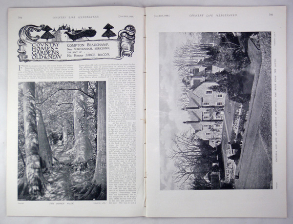 Compton Beauchamp House, The Seat of His Honour Judge Bacon