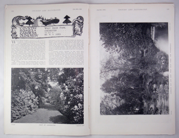 West Dean Park, The Seat of Mr W D James