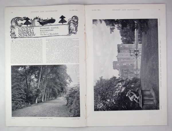 Shirburn Castle, the Seat of the Earl of Macclesfield