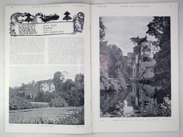 Guy's Cliff, the Seat of Lord Algernon Percy